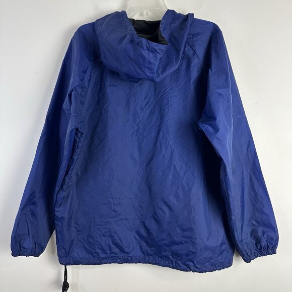 Vintage Gap Windbreaker Adult Medium Blue Pullover 1/4 Zip Hooded Y2K - Picture 4 of 9